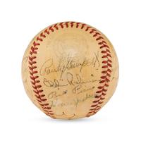 A 1950 Chicago White Sox Team Signed Autograph Baseball