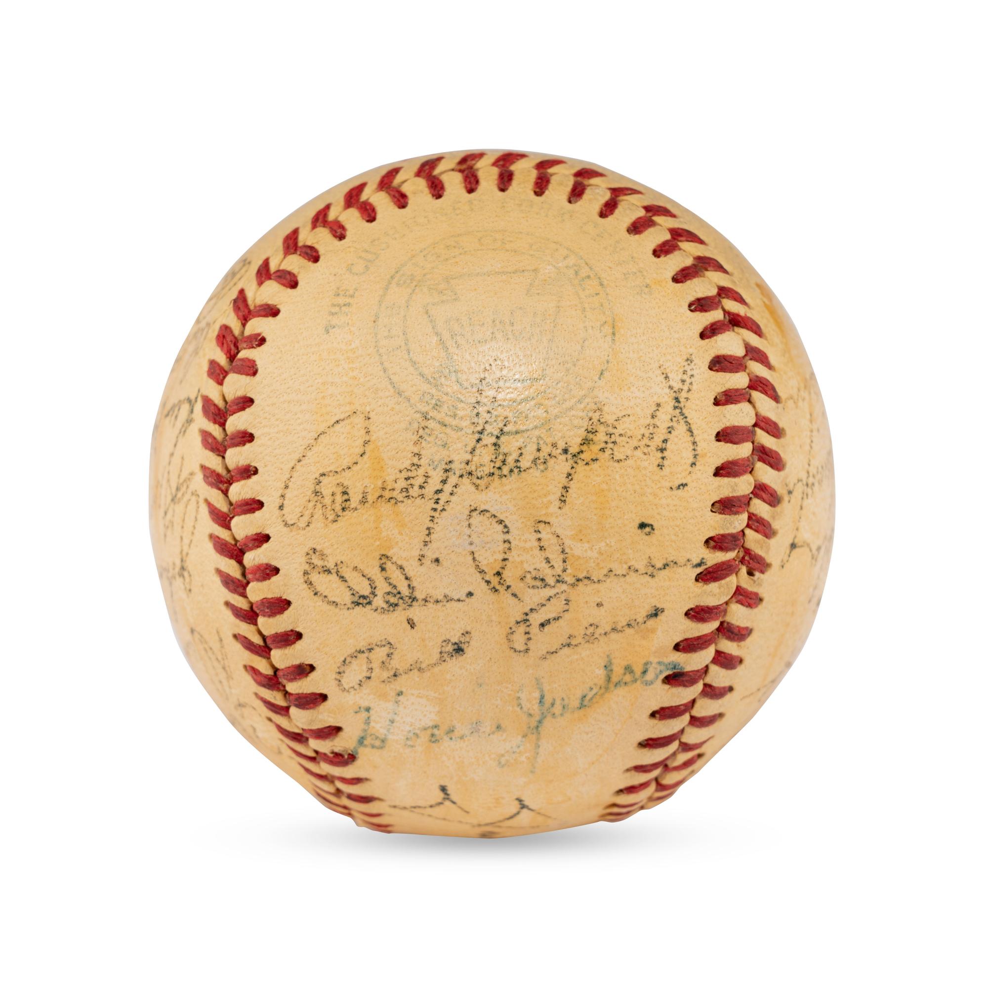 A 1950 Chicago White Sox Team Signed Autograph Baseball