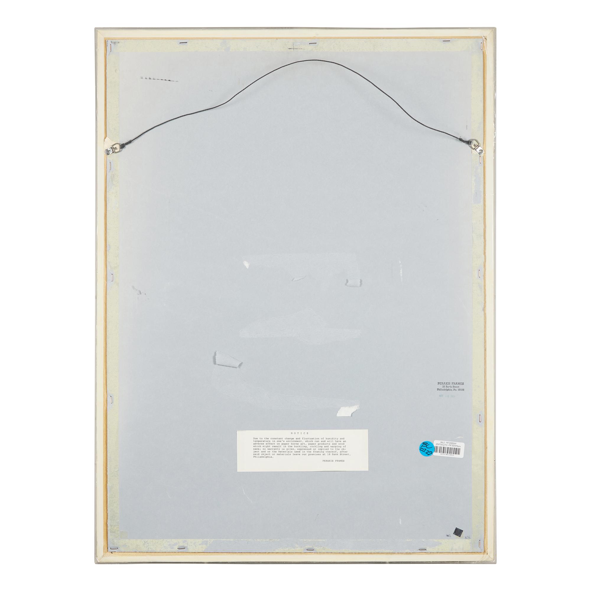 Jasper Johns (American, b. 1930) — Coathanger and Spoon (from Fragments-According to What ) , 1971