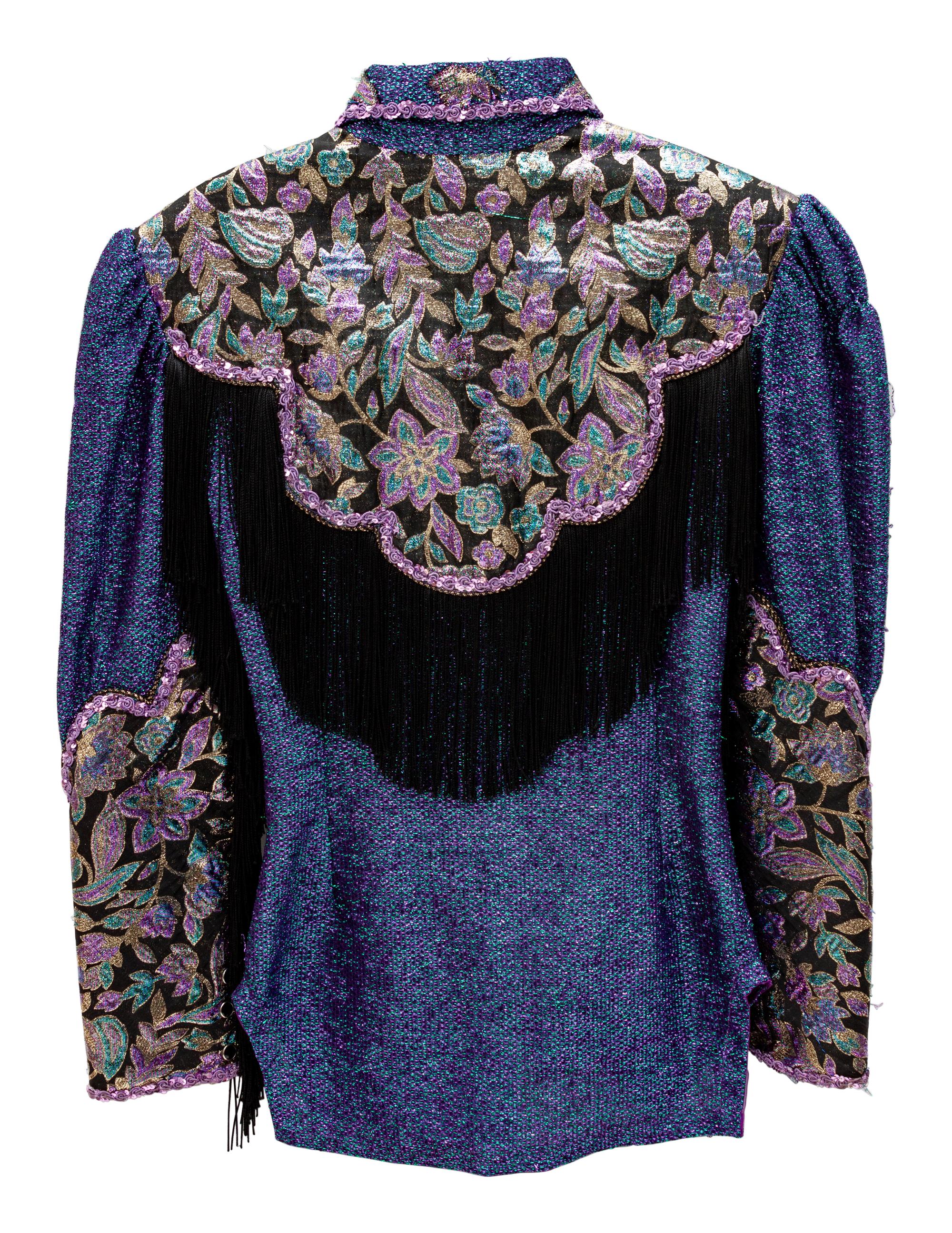 Five Satin-fringe Rodeo Tops