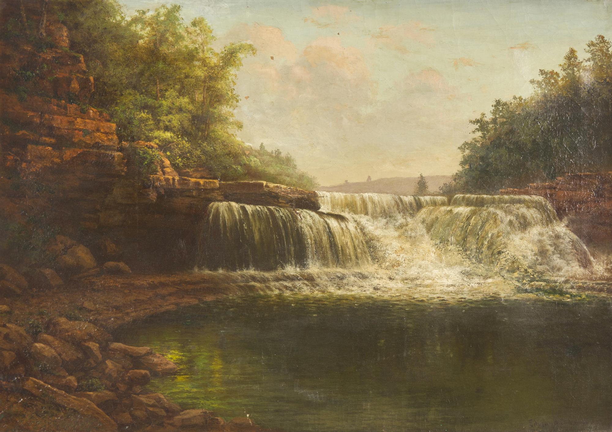 The Devasego Falls, 1892