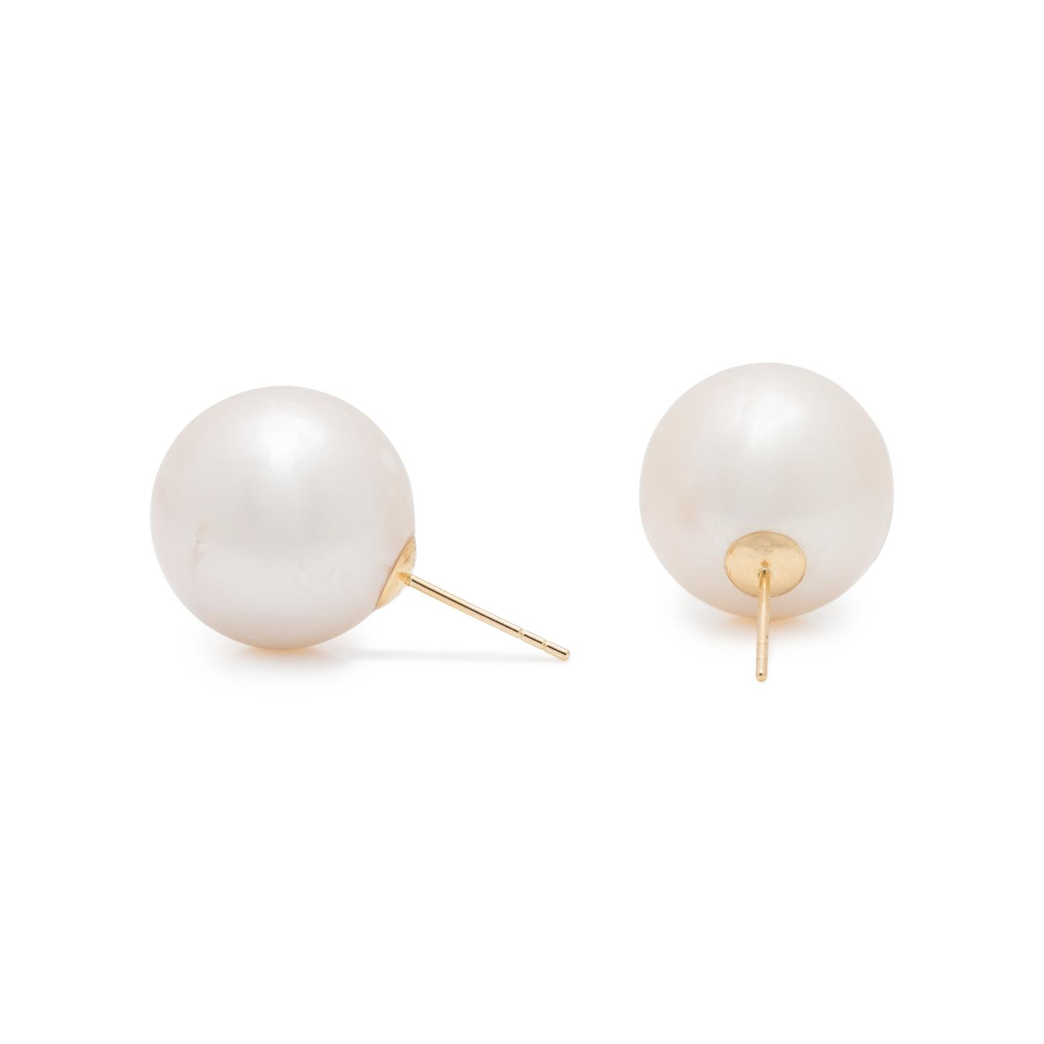 CULTURED PEARL STUDS EARRINGS