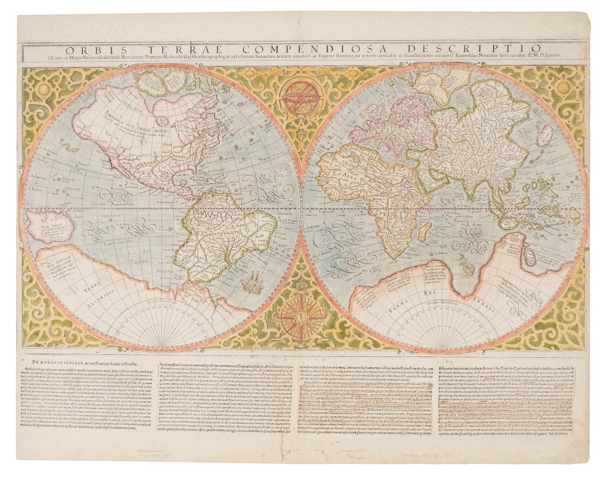 MERCATOR, Rumold (1545-1599)