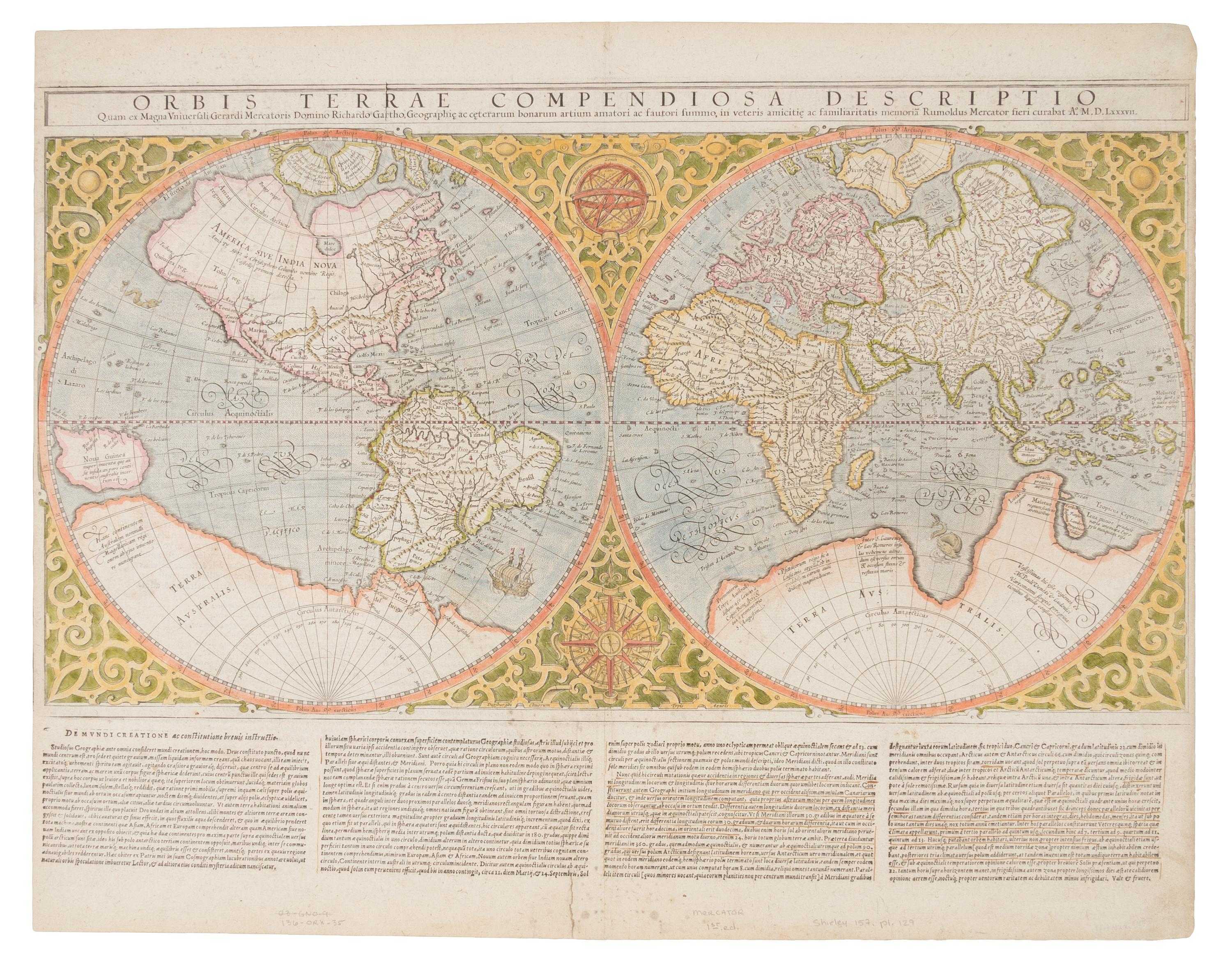 MERCATOR, Rumold (1545-1599)