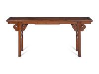 A Chinese Elmwood Altar Table