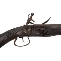 19th Century Ottoman Knee Gun