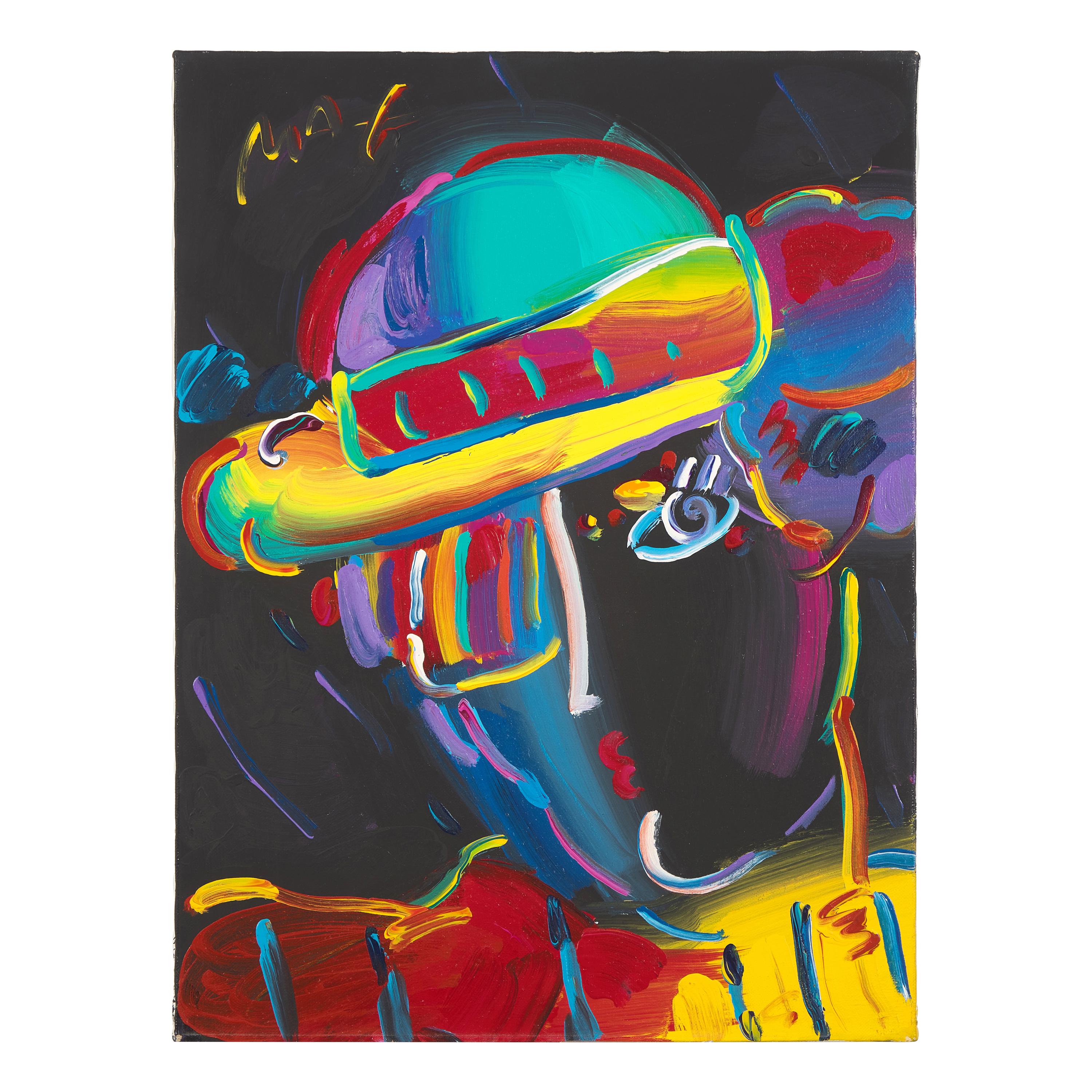 Peter Max (American, b. 1937) — Zero in Spectrum Ver VIII#1
