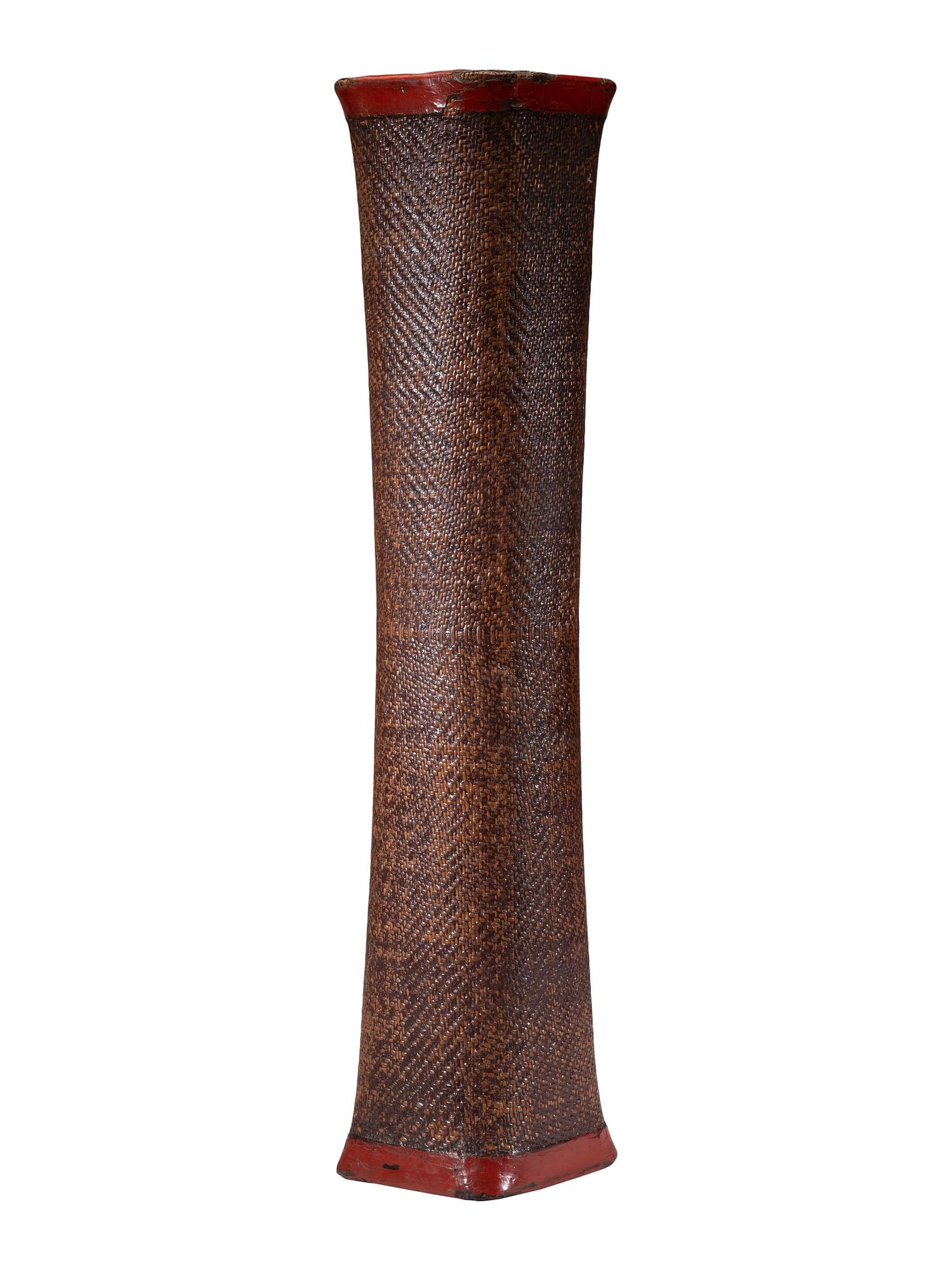 Three Chinese Bamboo Woven Articles