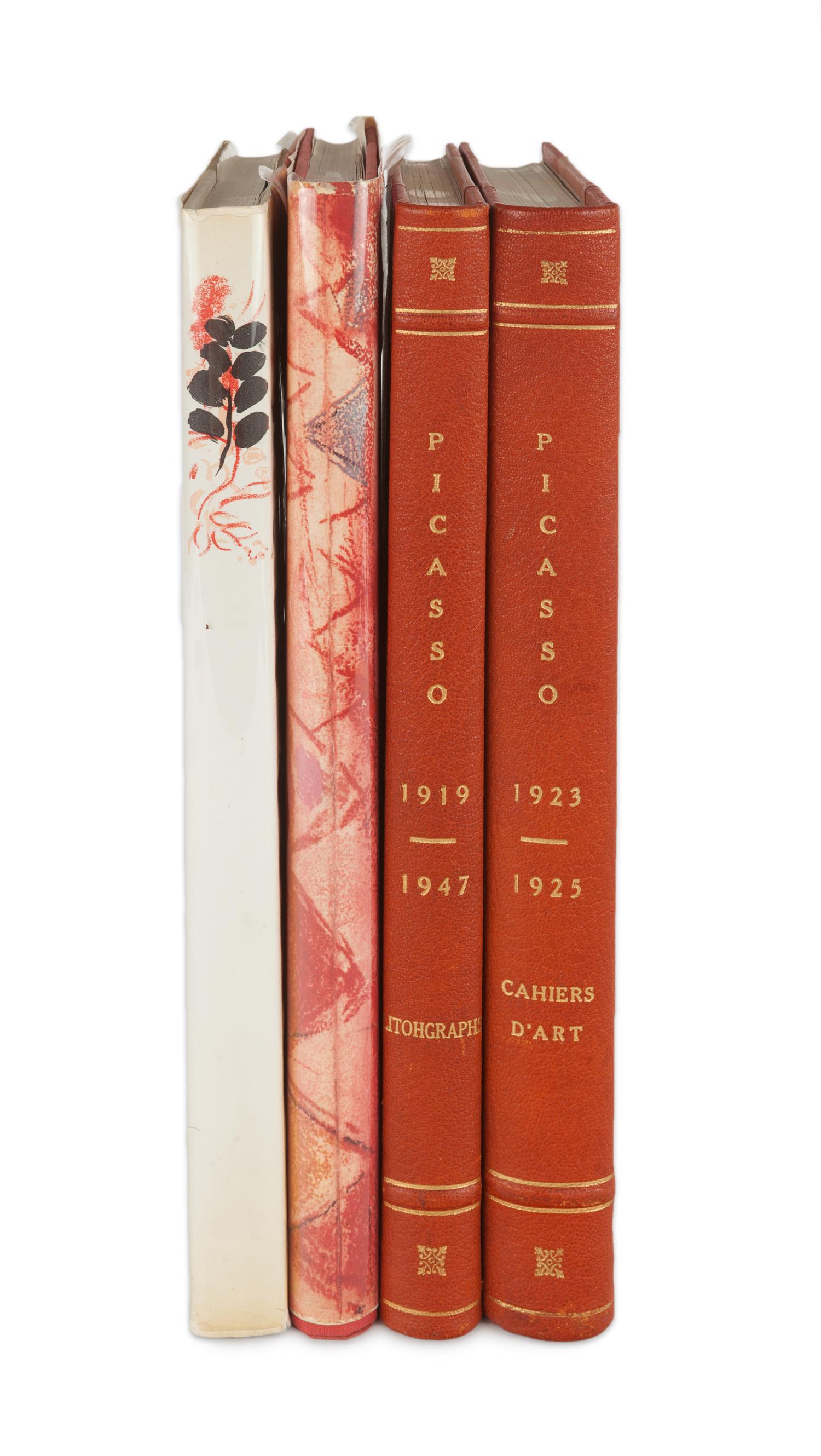[ARTIST'S BOOKS]. A group of 4 works, comprising: