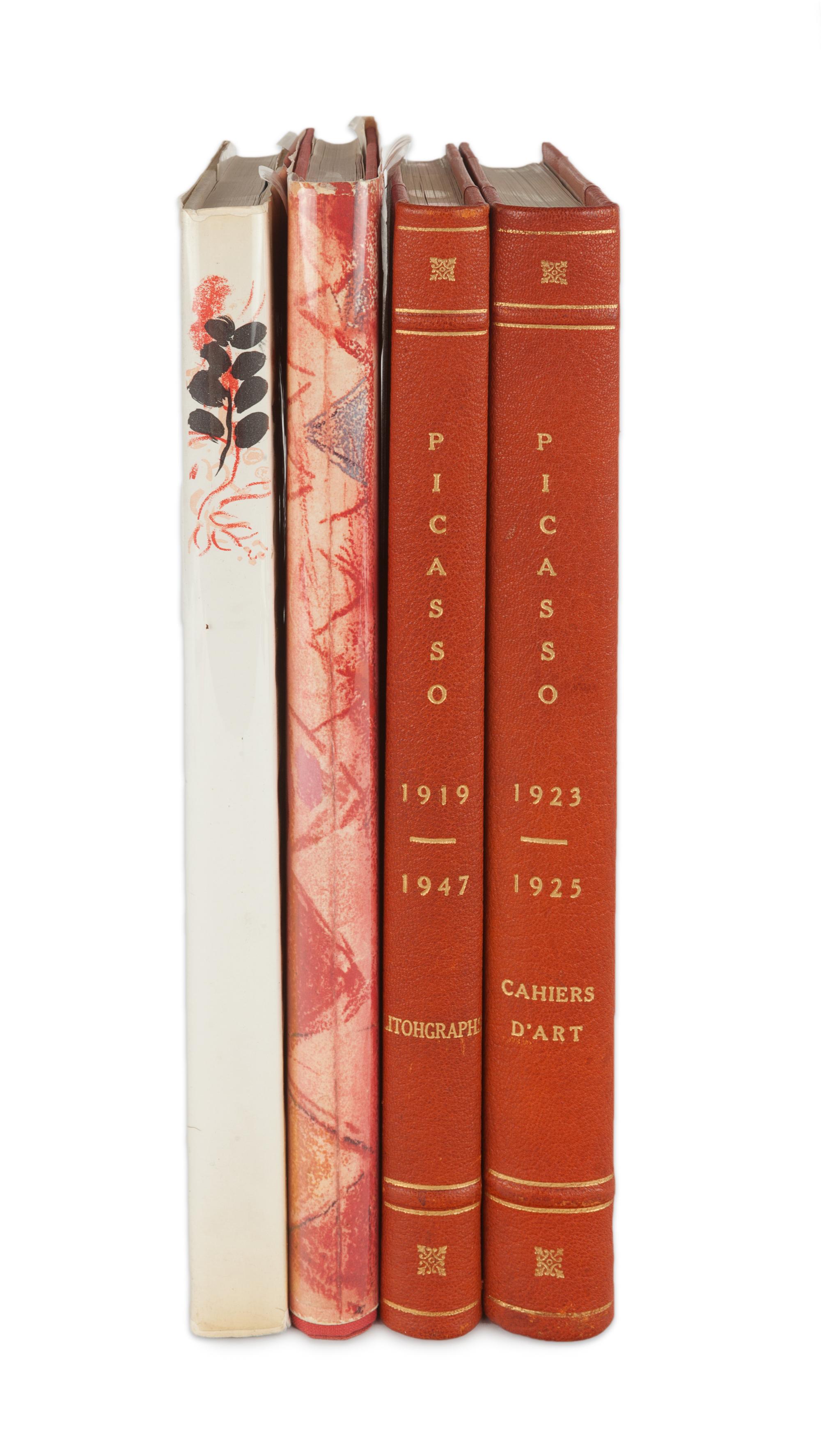 [ARTIST'S BOOKS]. A group of 4 works, comprising: