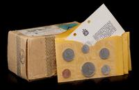 A Collection of Seventeen Royal Canadian Mint 1968 Uncirculated 5-Coin Mint Sets