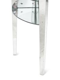 Two Mid-Century Mirrored Tables