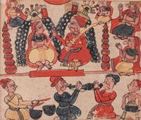 Seven Indian Miniature Paintings