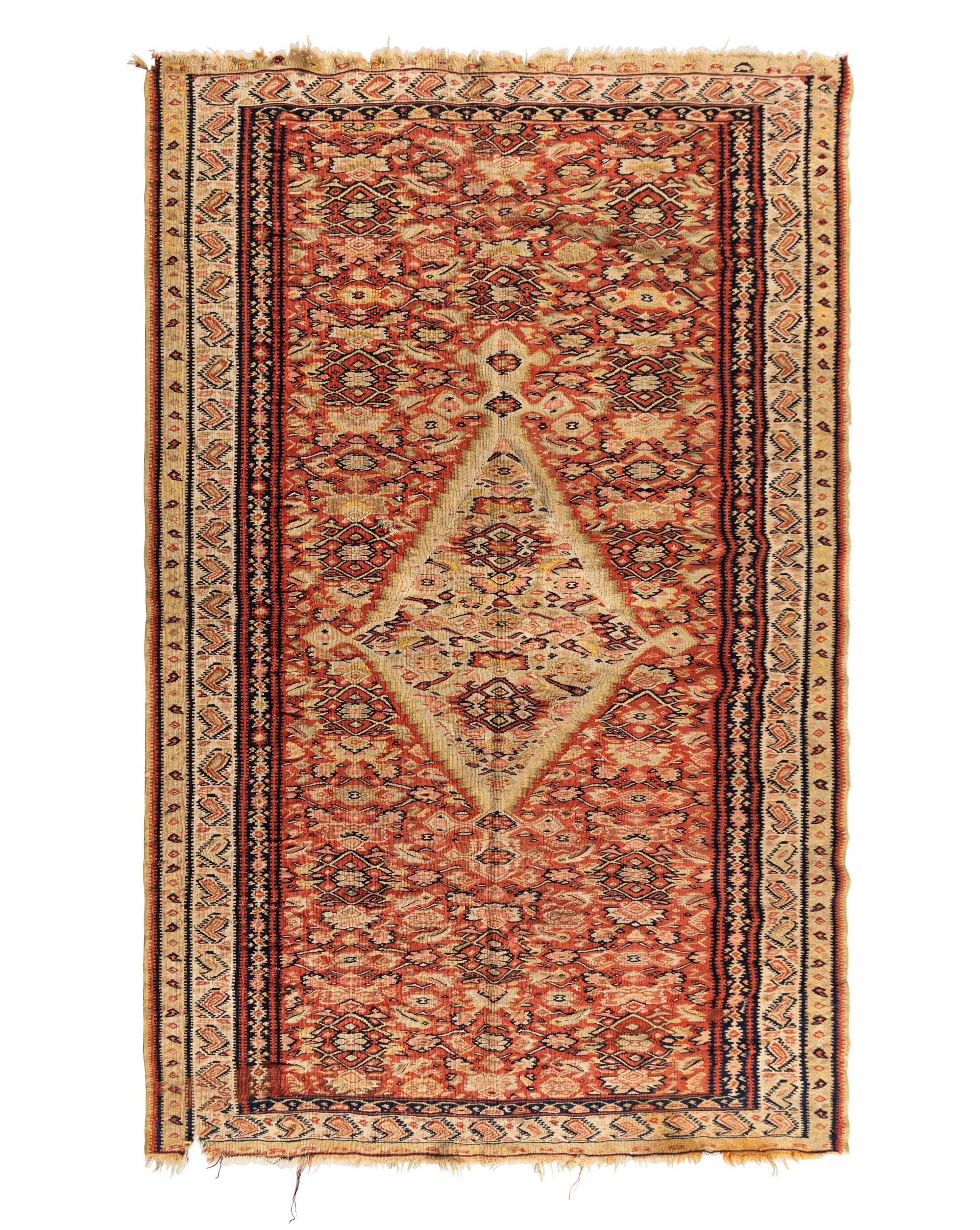 A Senneh Kilim Rug