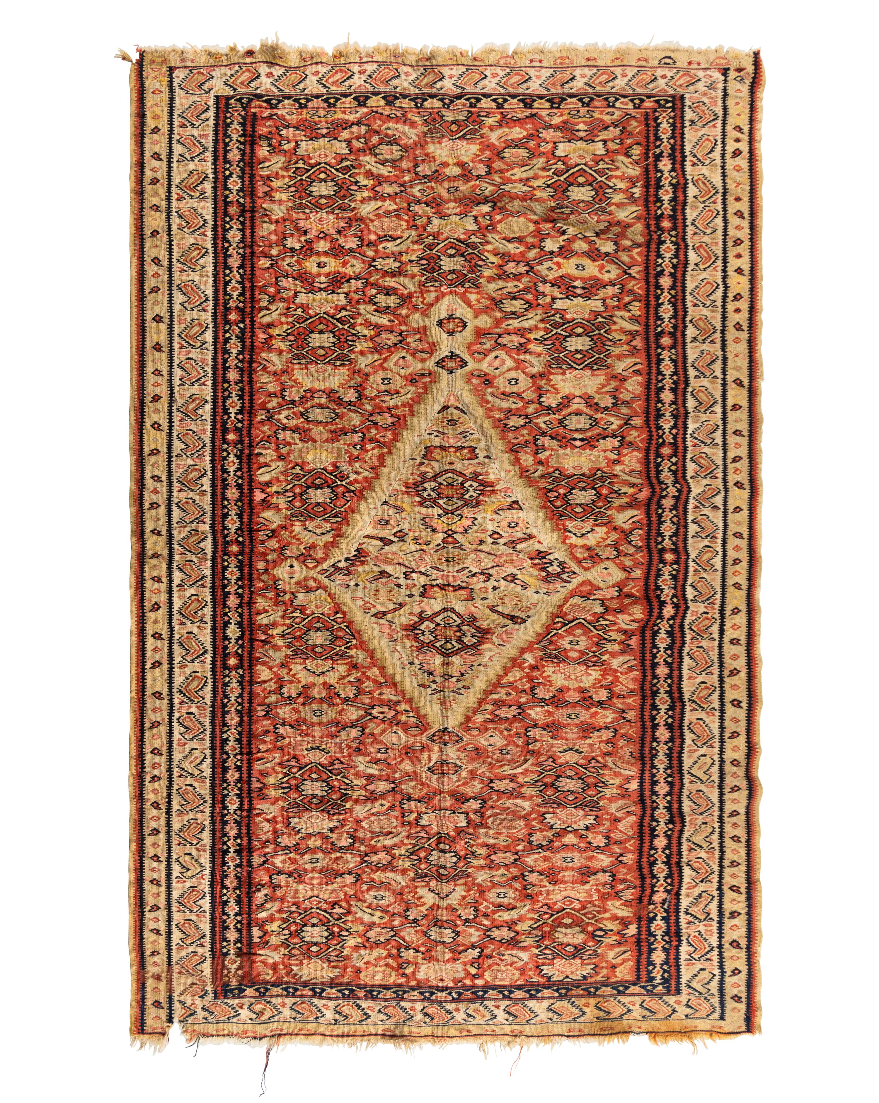 A Senneh Kilim Rug