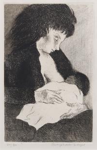Raphael Soyer, (American, 1899-1987), Untitled (a collection of four works)