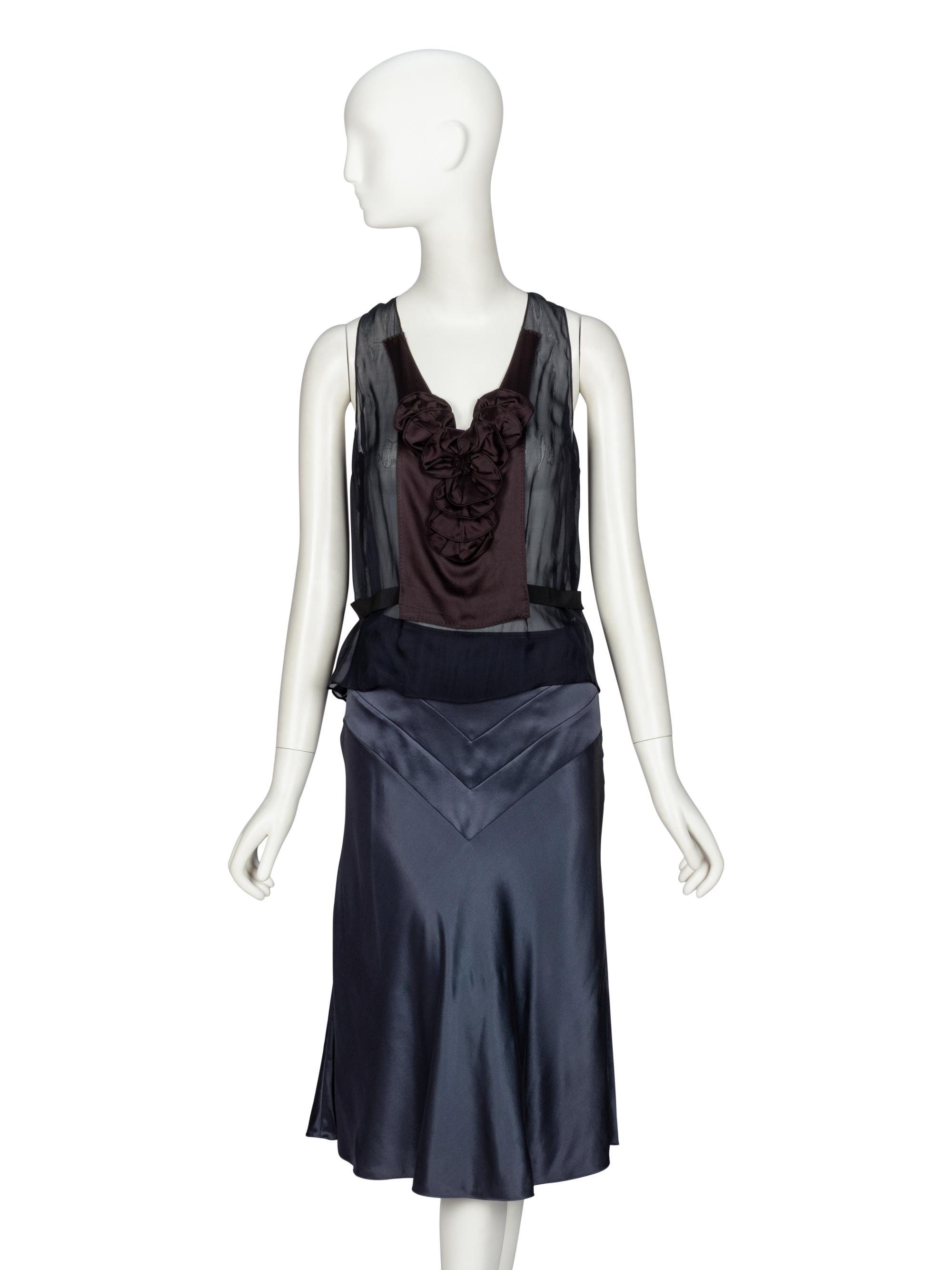 Chloé, Silk Blouse & Skirt