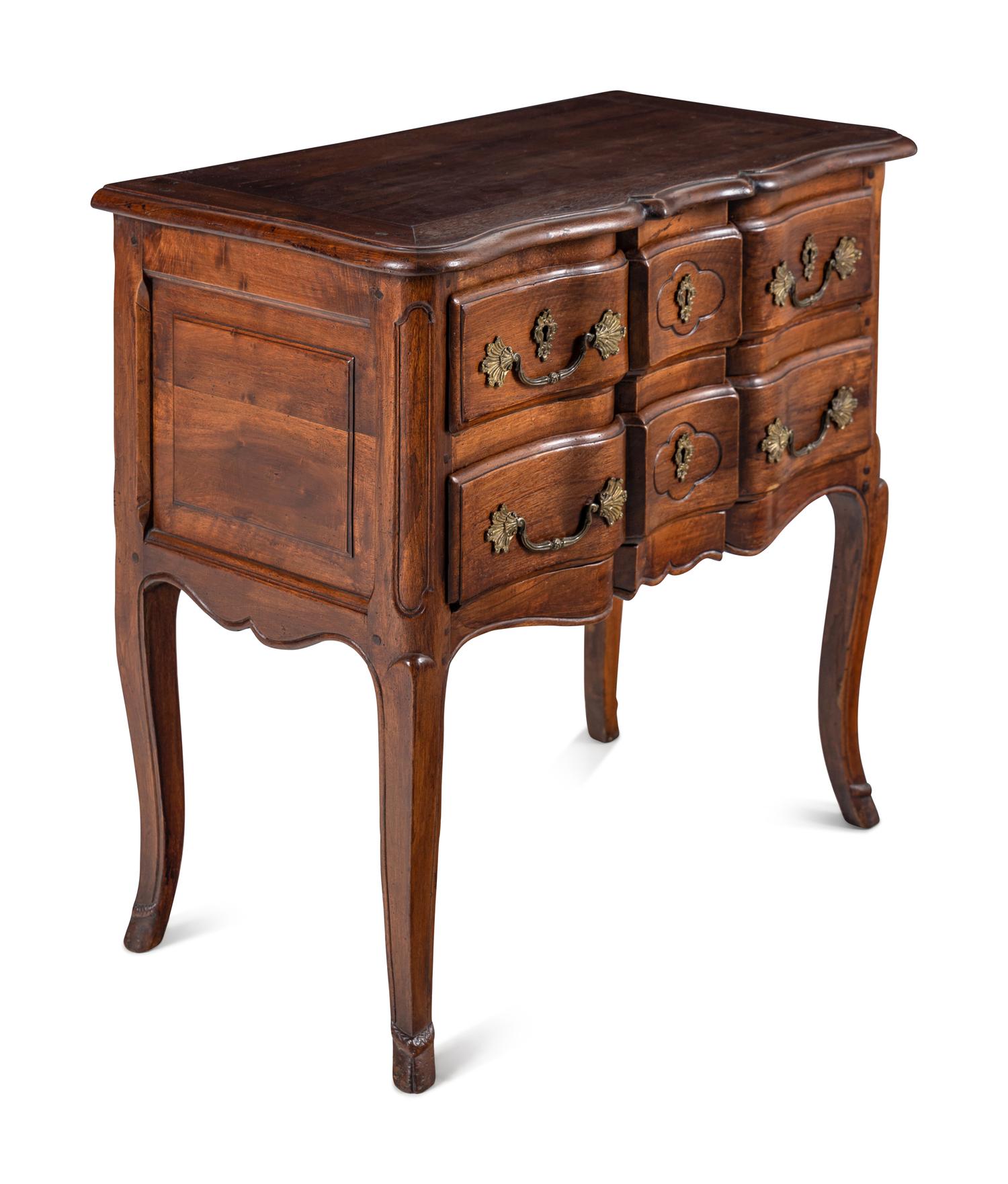 A French Provincial Walnut Small Commode