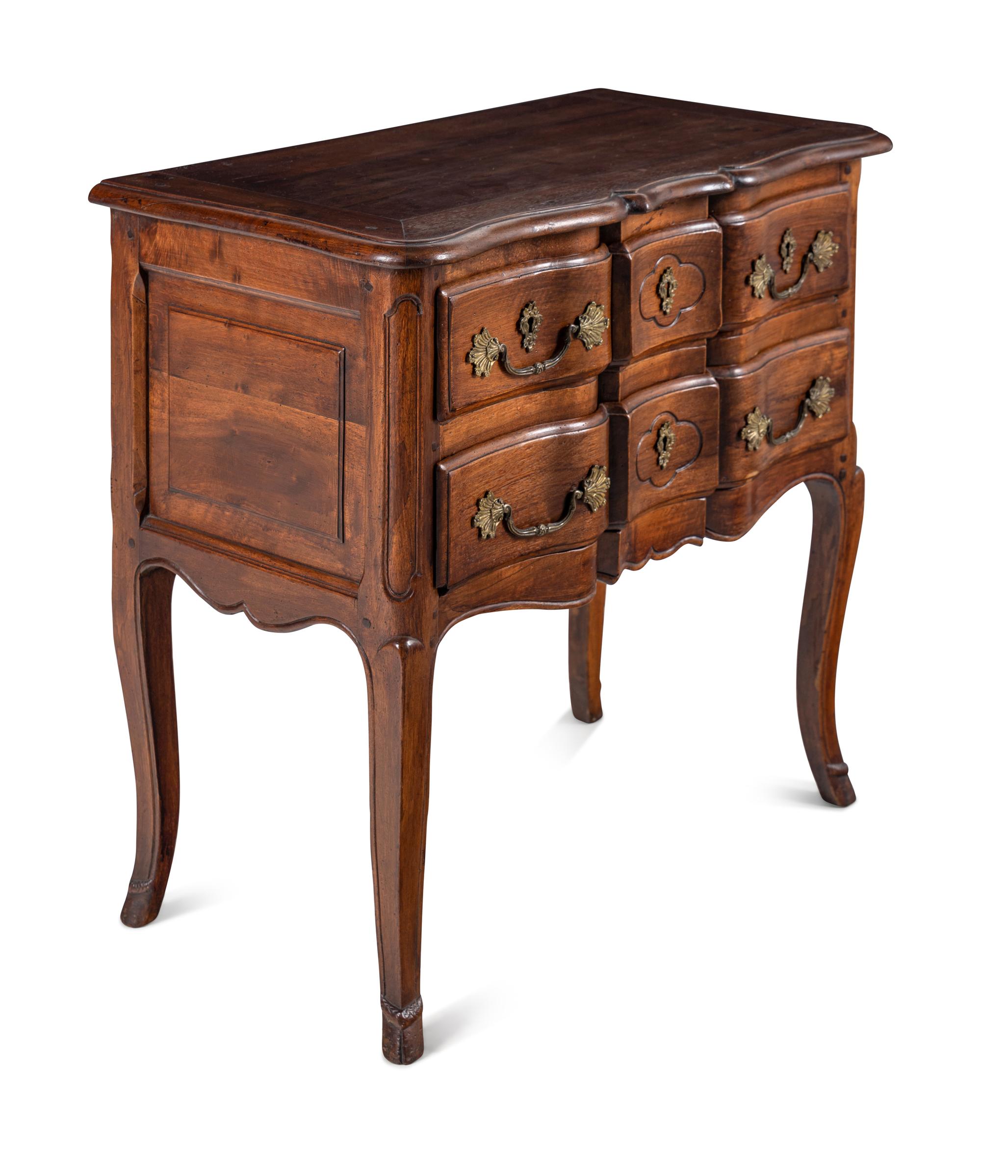 A French Provincial Walnut Small Commode