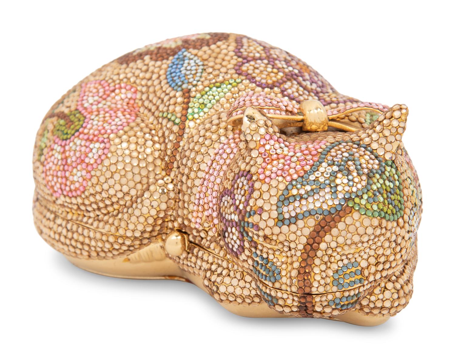 Judith Leiber Cat Minaudière, 1984