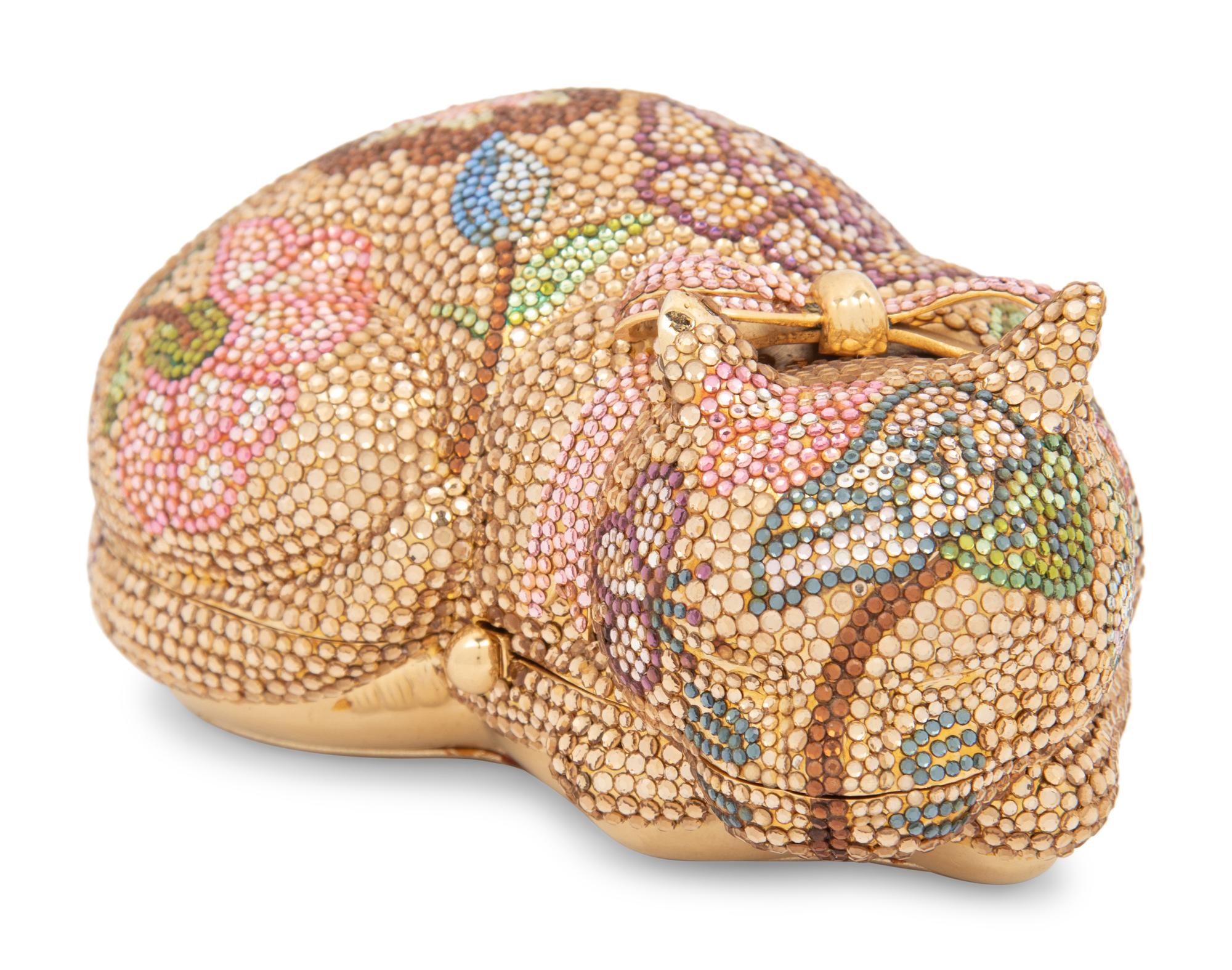 Judith Leiber Cat Minaudière, 1984