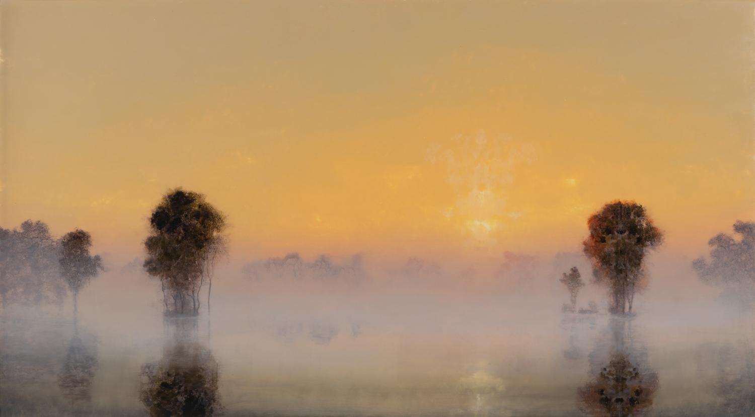 Flooded River at Dawn (Mass MoCa #7) , 2005