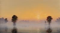 Flooded River at Dawn (Mass MoCa #7) , 2005