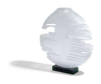 Untitled Carved Glass Sculpture, c. 1988