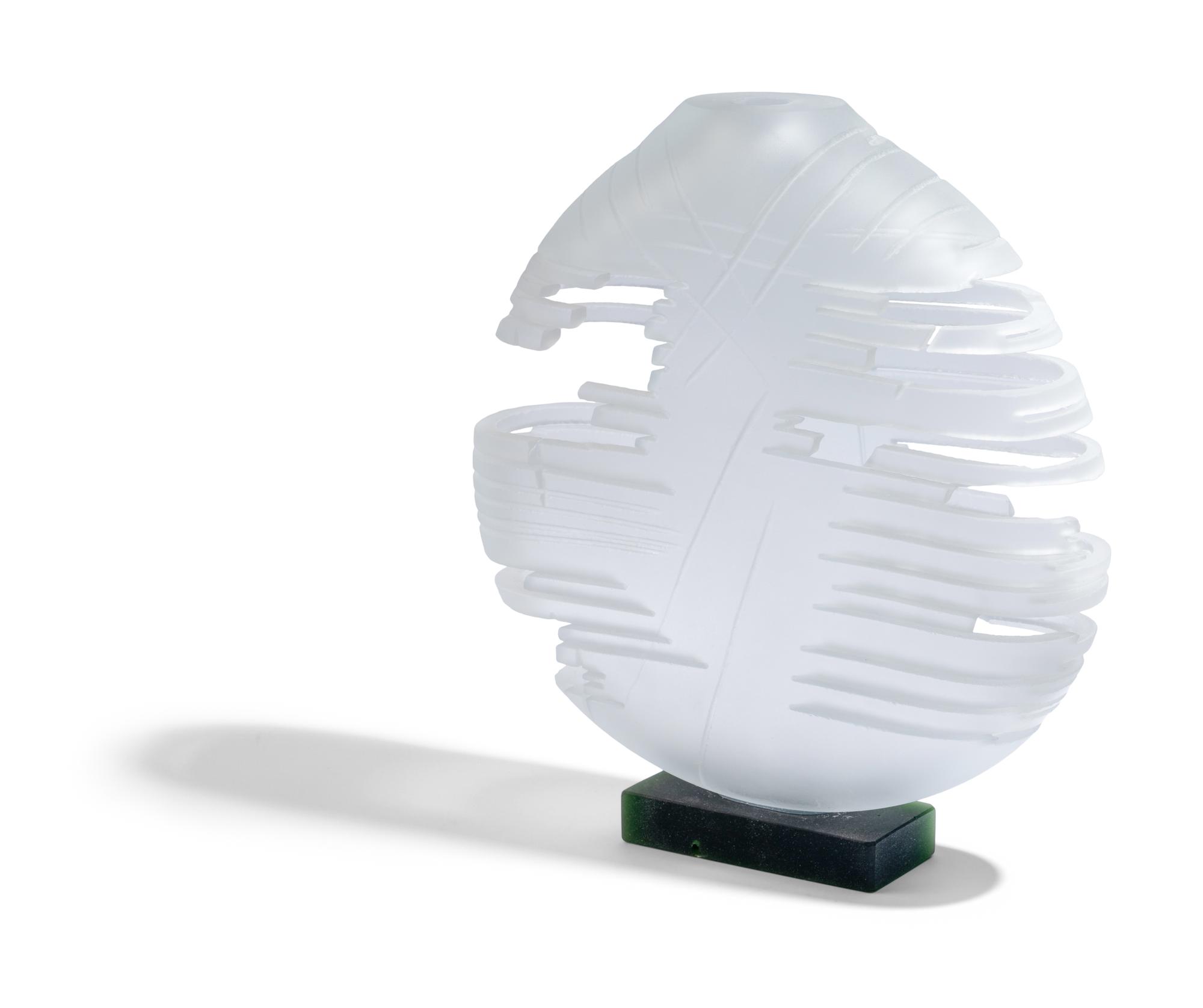 Untitled Carved Glass Sculpture, c. 1988