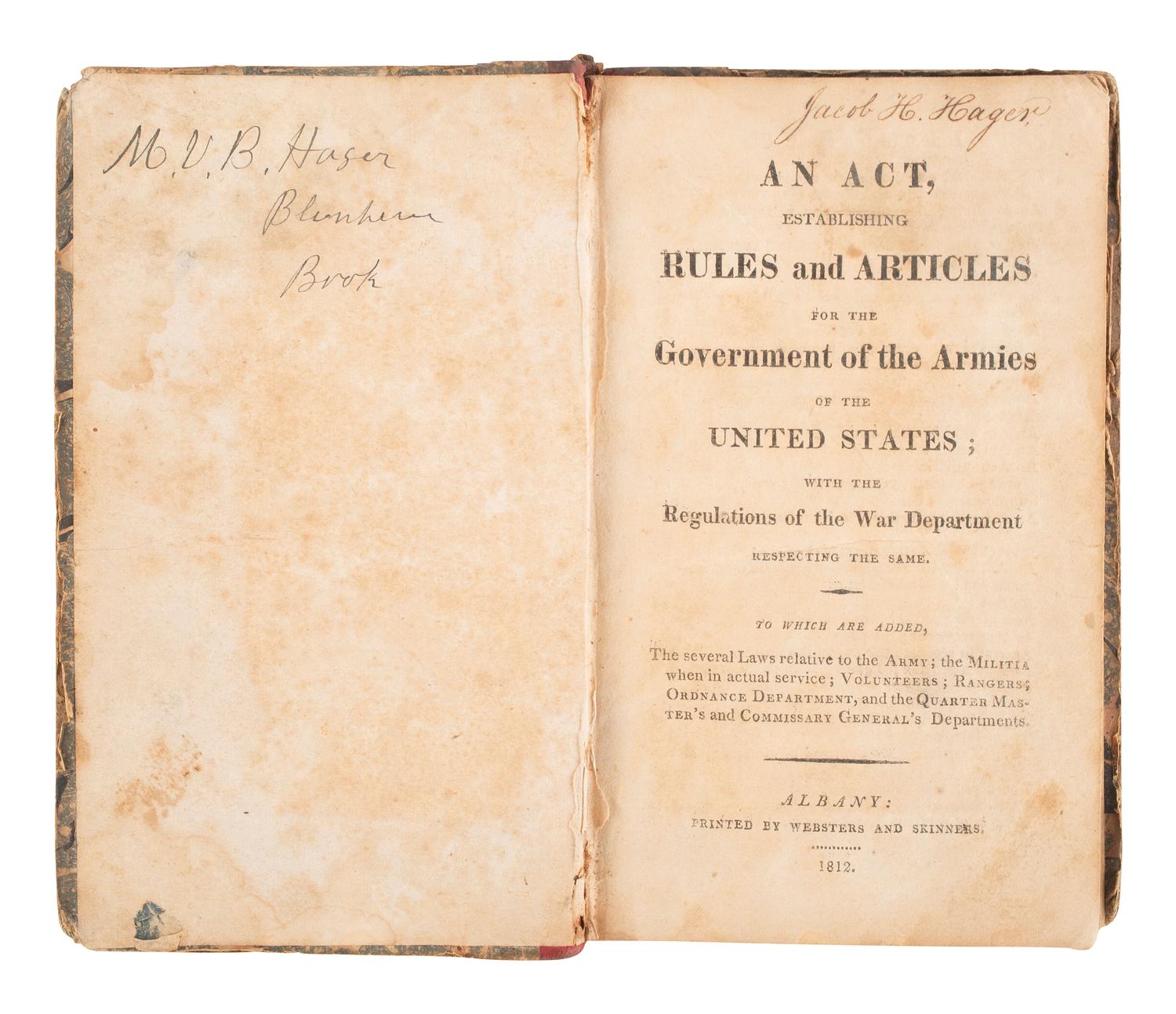 [AMERICANA]. Letters, documents, and ephemera, from the Estate of Carroll J. Delery III.