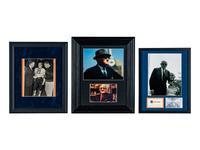 A Collection of Chicago Bears George “Papa Bear” Halas Items Including Signed Display and Original News Photograph from 1940 Championship Game