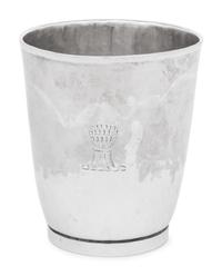 An English Silver Tumbler