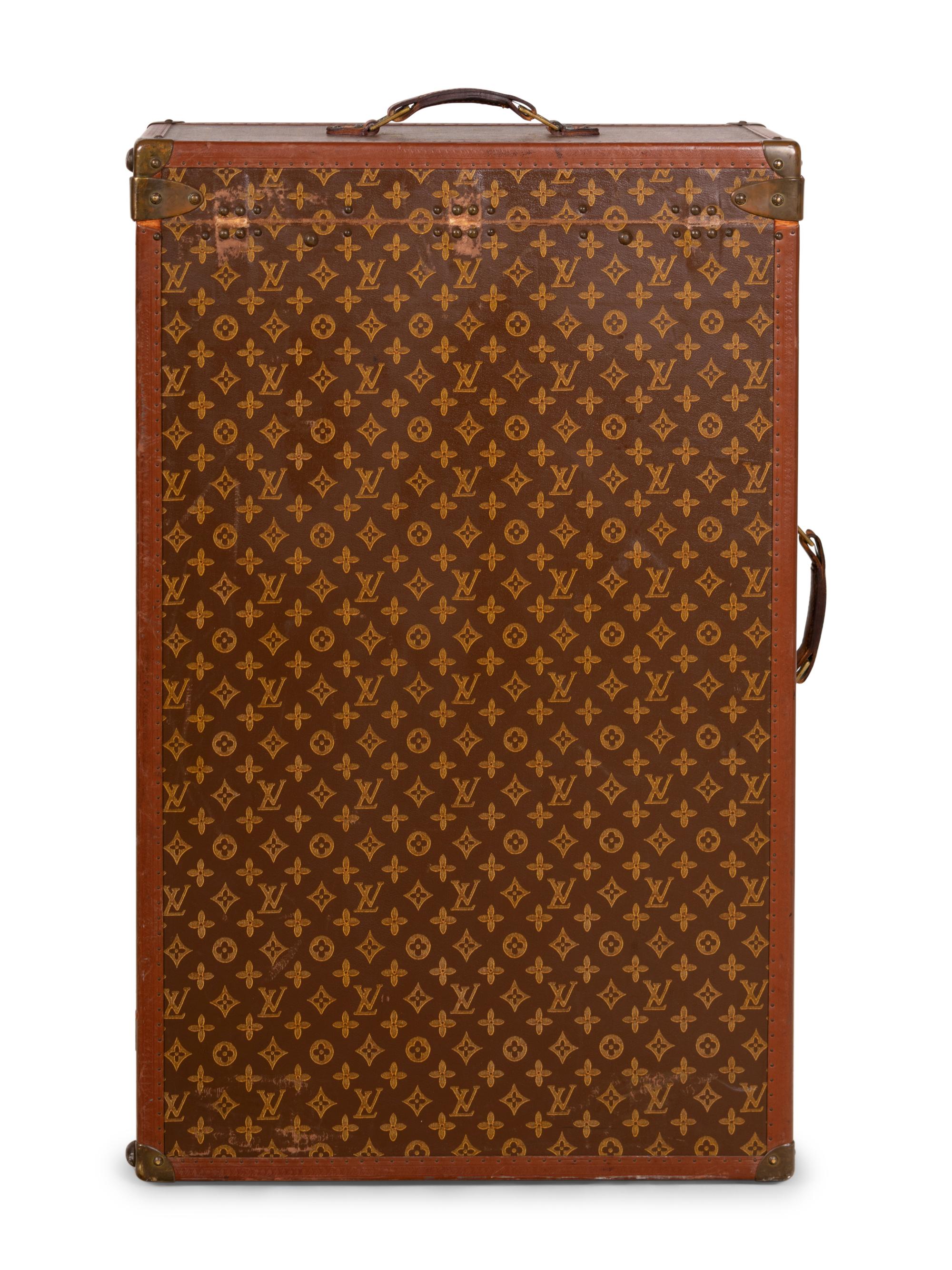 Louis Vuitton Men's Suit Trunk, Mid 20th Century
