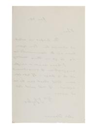 TYLER, John (1790-1862). Autograph letter signed ("J. Tyler"), to John C. Spencer. N.p., ca 1841-1843.