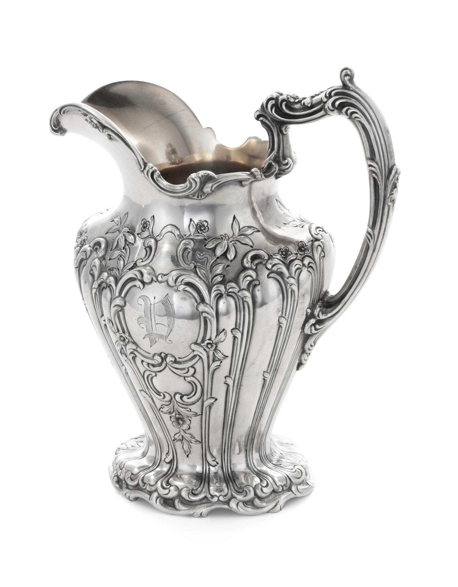An American Silver Cream Pitcher