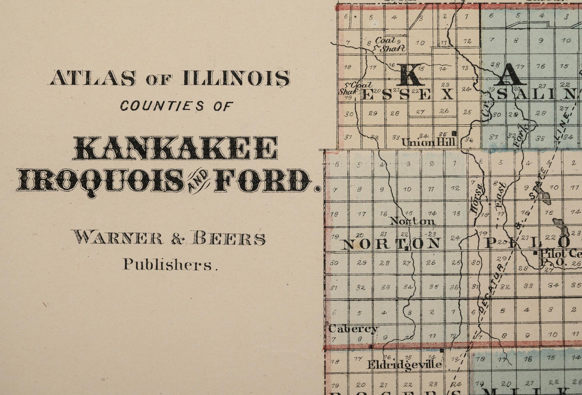 A group of 14 19th and 20th century maps, comprising: