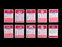A Group of 49 1986 Fleer Basketball Cards, Including Multiple Rookies, Hall of Famers and Stars,