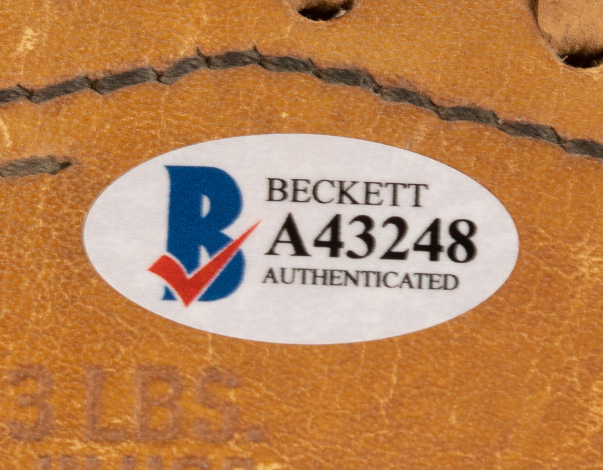 A 1958 Chicago Bears Team Signed Football Featuring Wille Gallimore, Chuck Howley, Bill George and Doug Atkins (Beckett Authentication Services Letter)