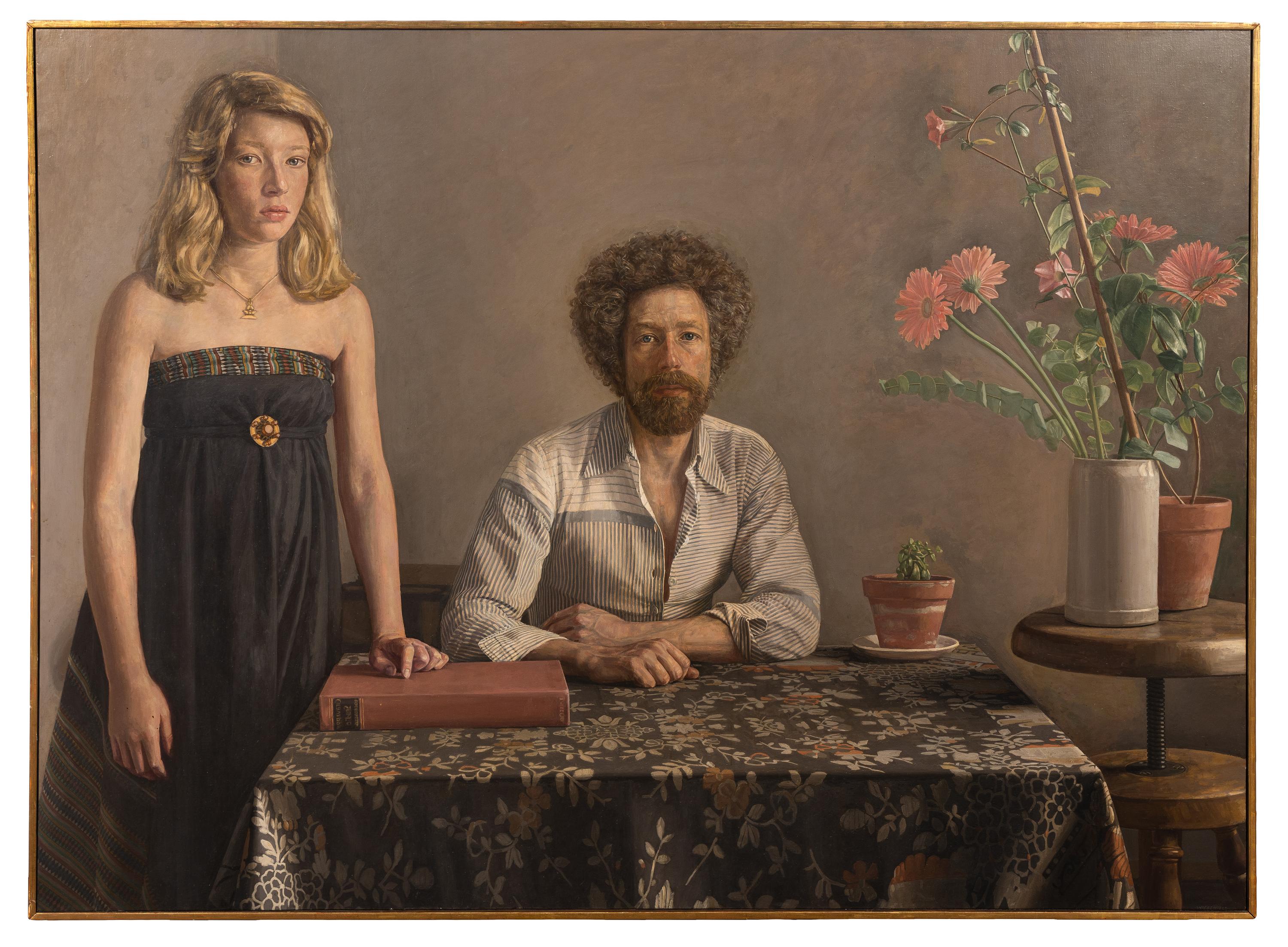 Self Portrait with Daughter, 1980