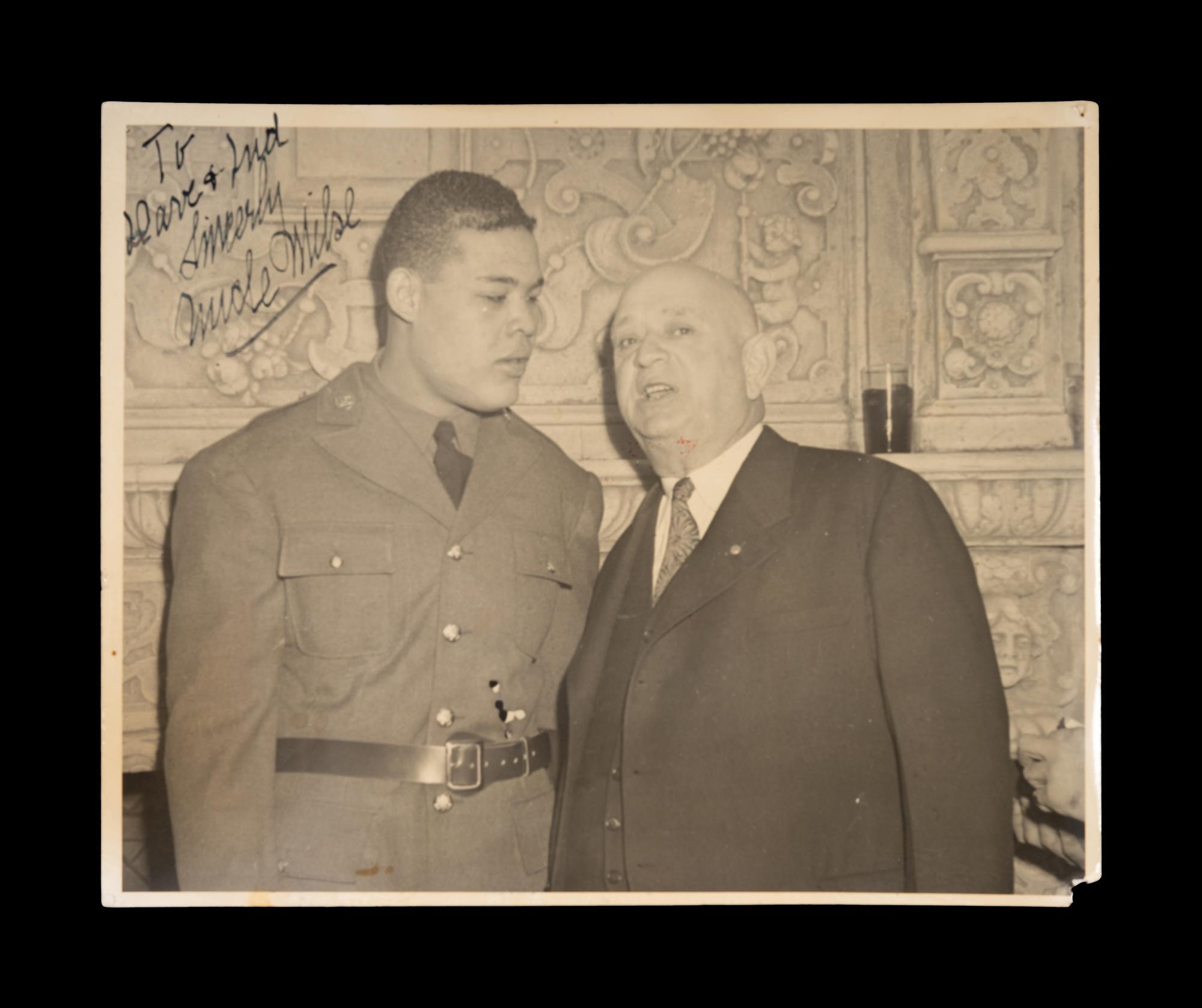 A Group of 22 Original Boxing Photographs Including Joe Louis and Jack Dempsey,