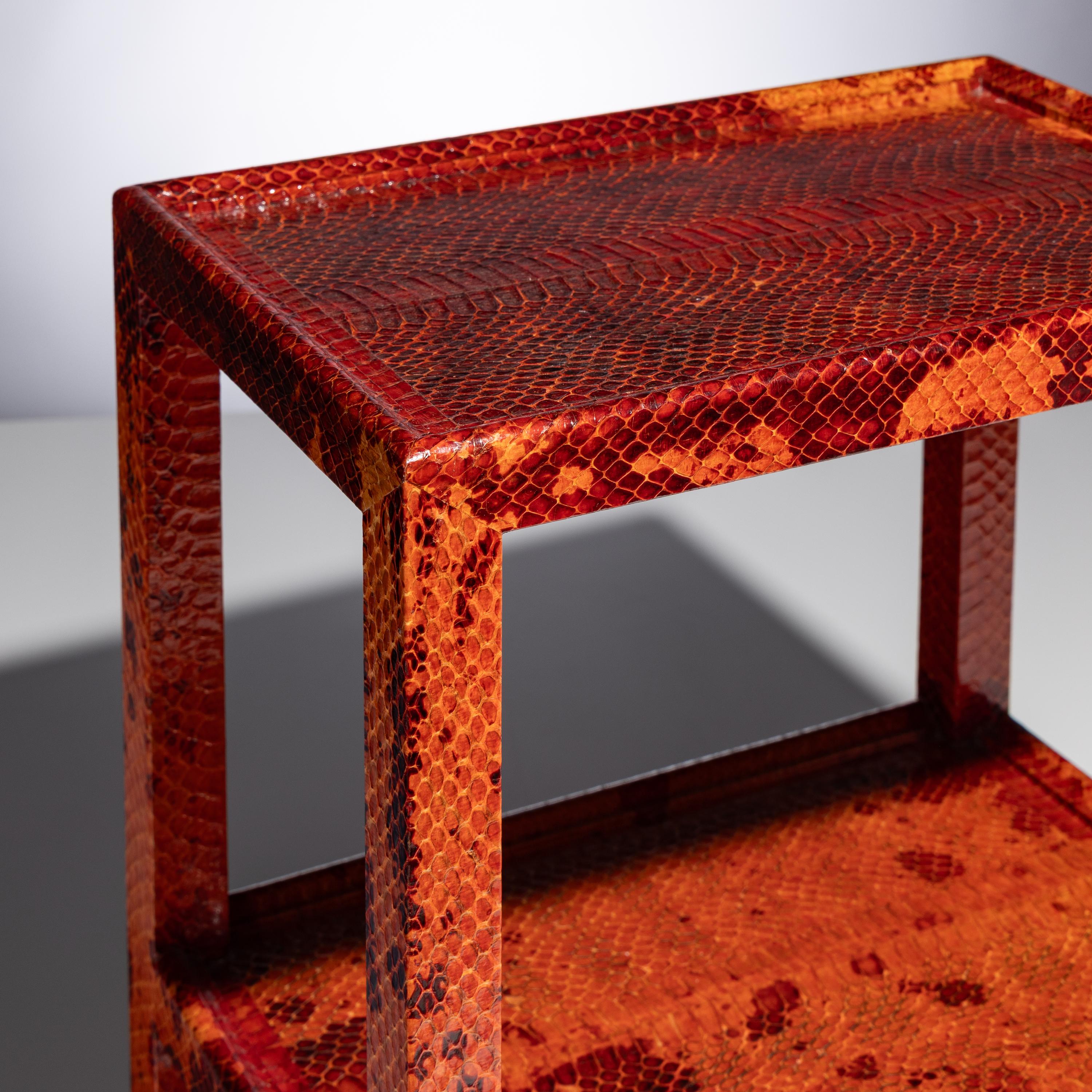 Karl Springer (German-American, 1931–1991) — Telephone Table, 1983