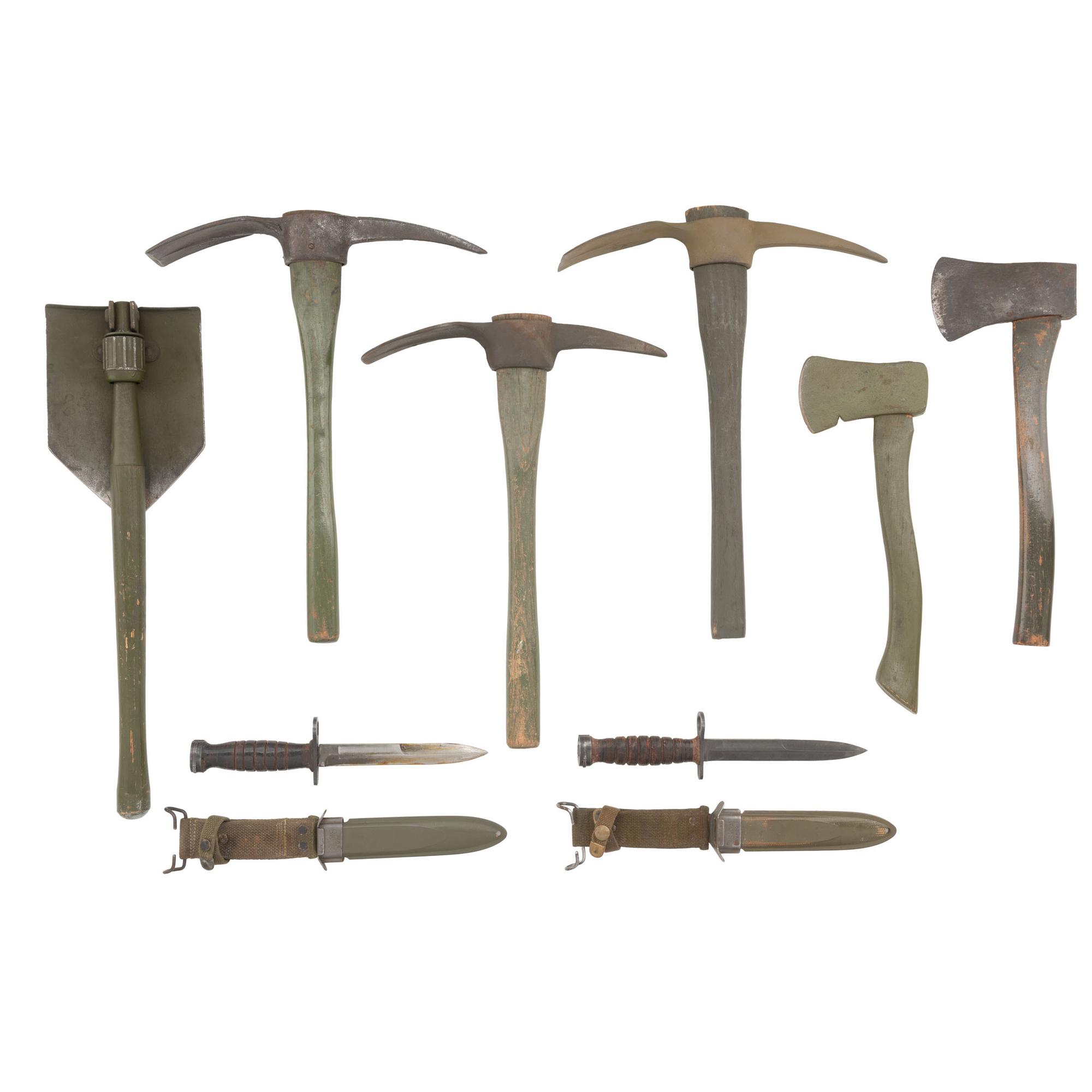 Large Group of WWII Field Gear