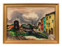 Train Through Town