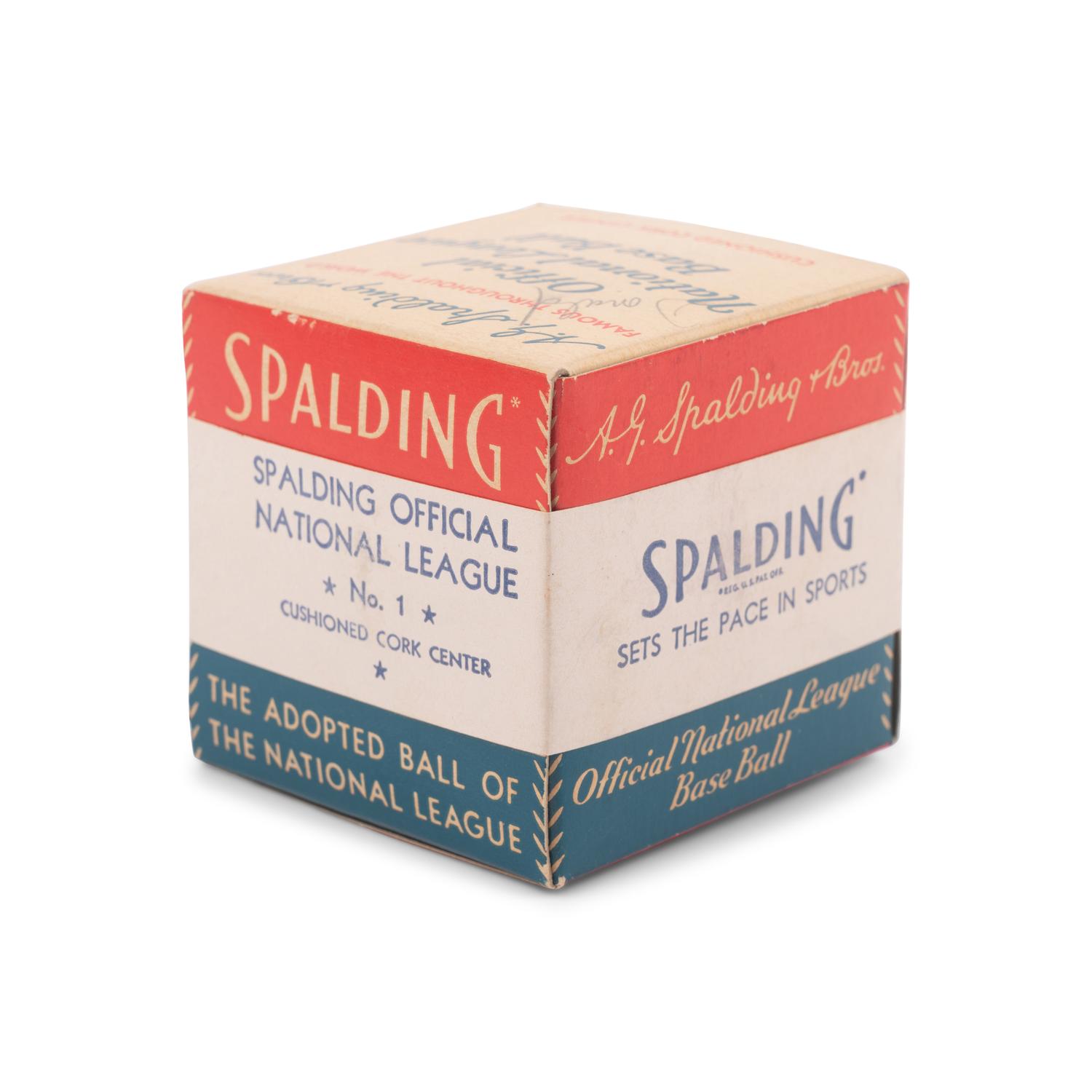 An Original, Unused 1952-57 Spalding Official National League Baseball (Warren Giles, Pres.) in Sealed Box