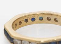 A Collection of Ladies Sapphire Rings