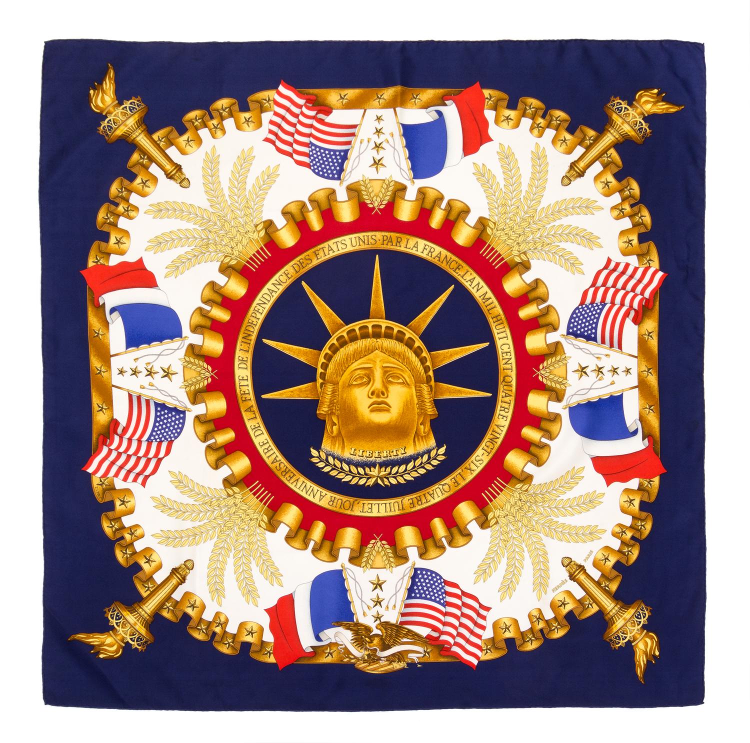 An Hermès 90cm Silk Scarf, 36" x 36".