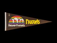 A Complete Set of 23 1980s Michael Jordan Rookie Era NBA Pennants,
