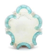 A Venetian Glass Table Mirror