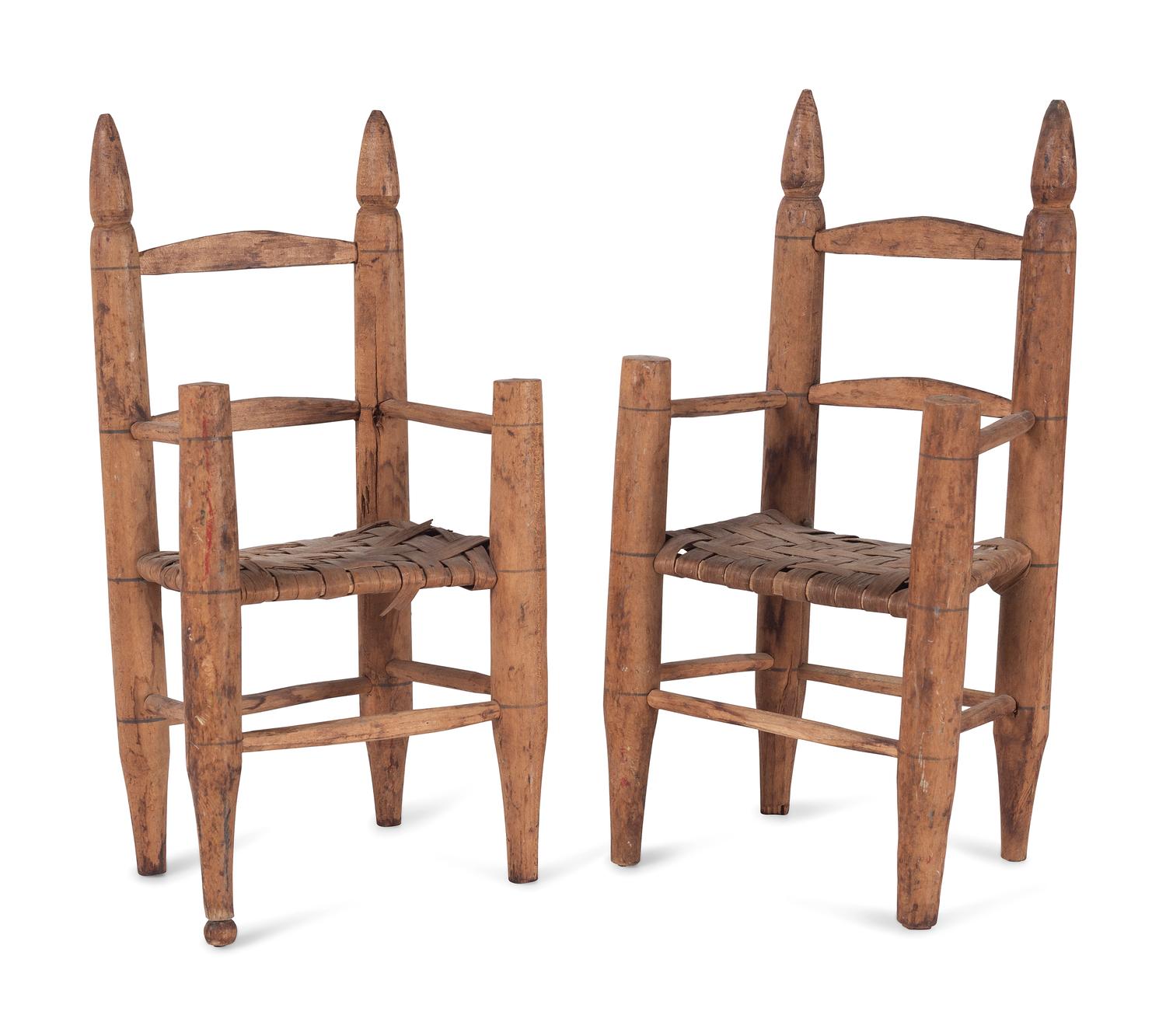 Five Pieces of Miniature Furniture