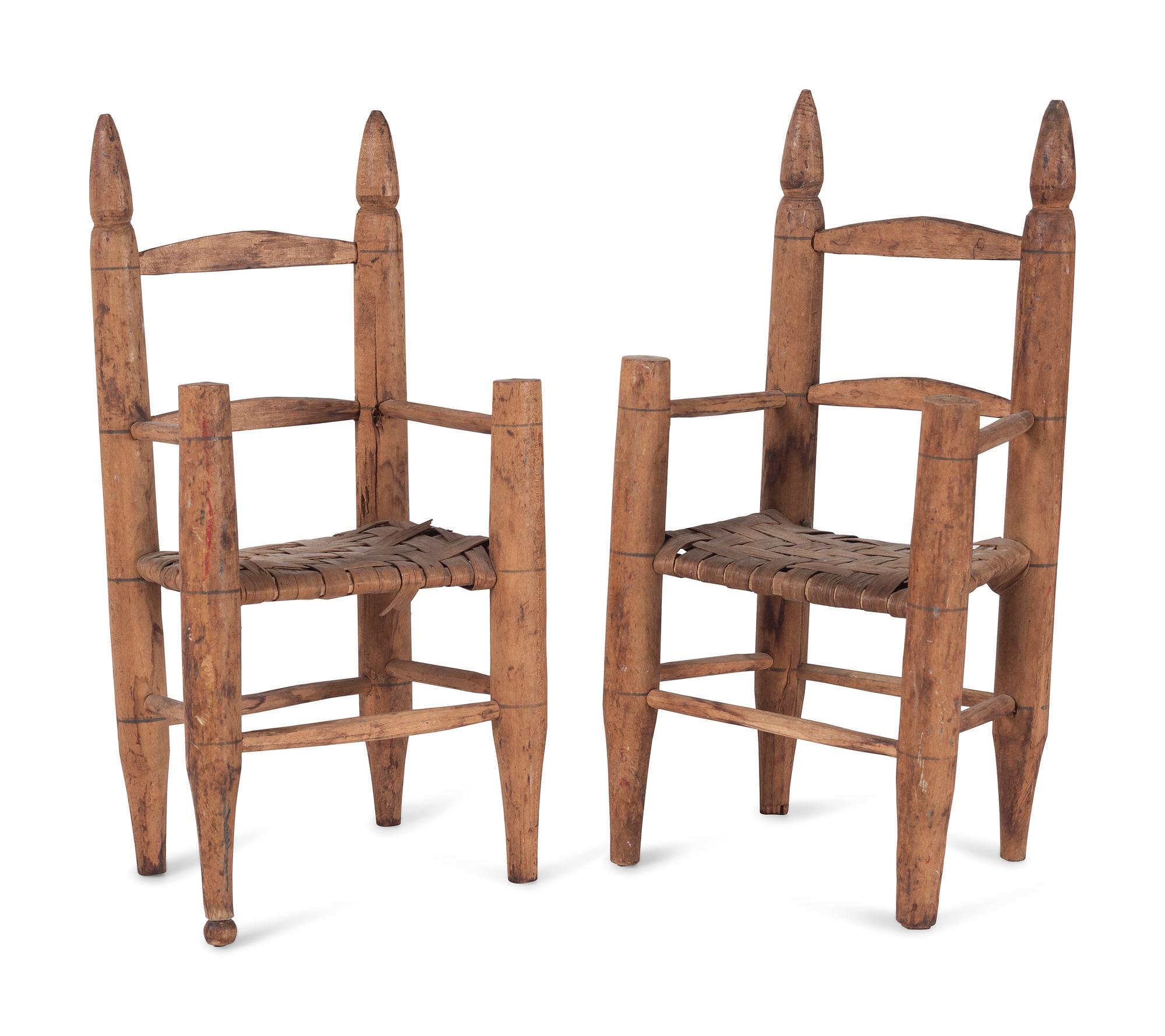 Five Pieces of Miniature Furniture